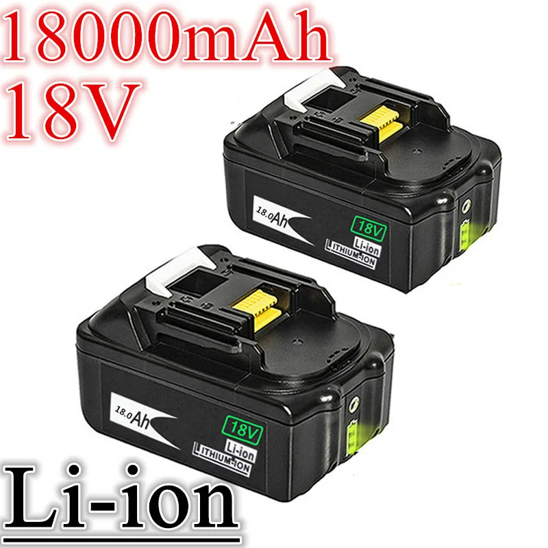 

New 18V 18000mAh 18.0 Ah Rechargeable For Makita Craftsmen Tool Battery With LED Li-Ion Replacement LXT BL1860B BL1860 BL1850