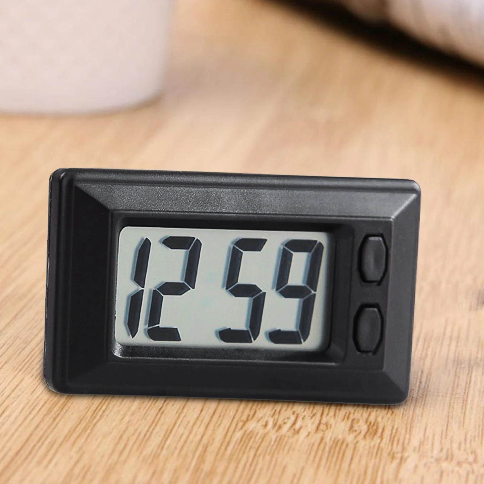 LED Car Digital Clock Digital Clock Battery Operated Mini Car Clock Electronic Clock Small Digital Clock