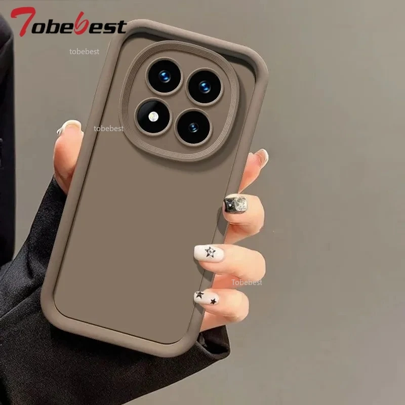 Solid Color Silicone Camera Lens Protective Back Cover
