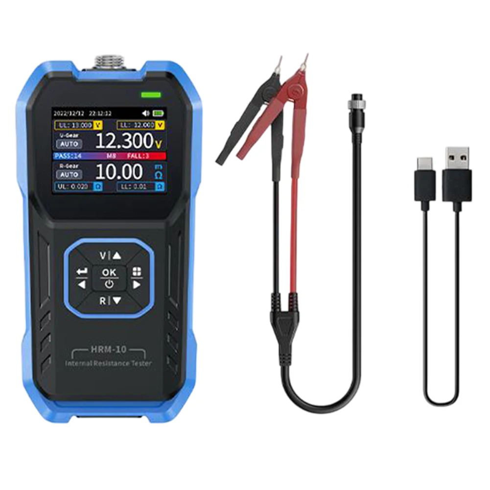 Description Picture 2 of itemFor FNIRSI HRM-10 Battery Voltage Internal Resistance Tester High-precisio Lithium Iron Phosphate Battery Test Meters