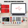 RUOSHUI 4091C Digital Bench Top LCR Meter 10Hz-100KHz Bandwidth Frequency Adjustable 10~2000 Mv Capacitor Tester Ultracapacitor 3