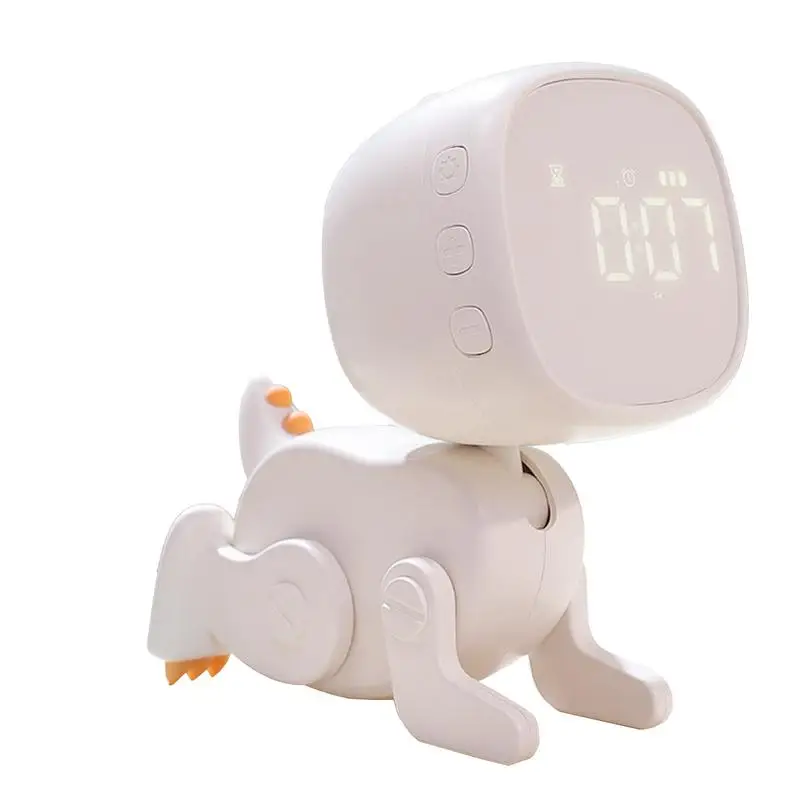 

Bedside Alarm Clock With Light Kid's Bedside Digital LED Dinosaur Alarm Clocks 1200mAh Battery Home Decoration For Kid's Room