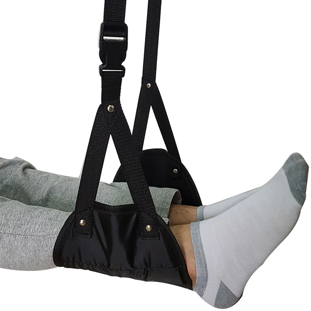 Portable Leg Rest Airplane Travel Footrest Pillow Plane Hammock