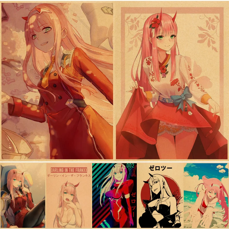 Darling in the Franxx Zero Two Wall posters bilder pictures paper