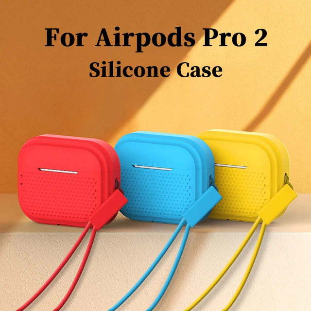 Funda de silicona líquida para Airpods Pro 2 2. ª generación Airpods 1 2 3.  ª funda protectora para auriculares, accesorios - AliExpress
