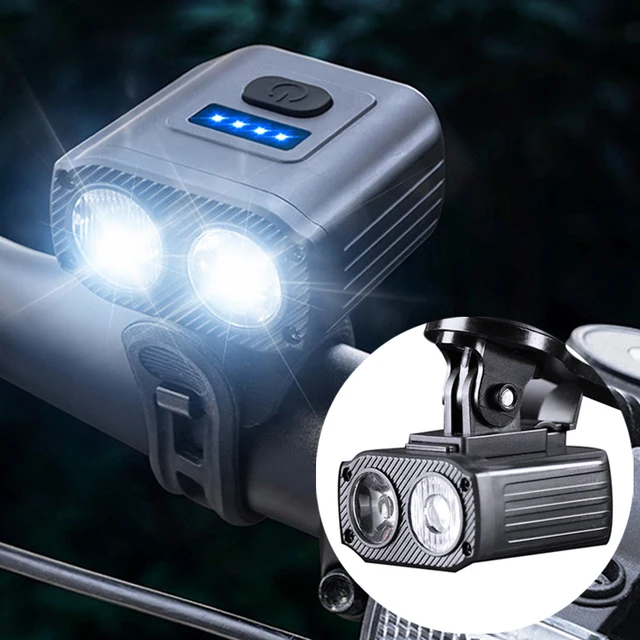 2024 Night Cycling USB Rechargeable Bike Headlight 2