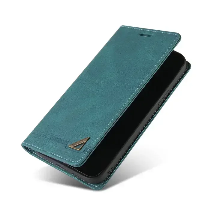 Leather RFID Wallet Flip Case - Premium Design