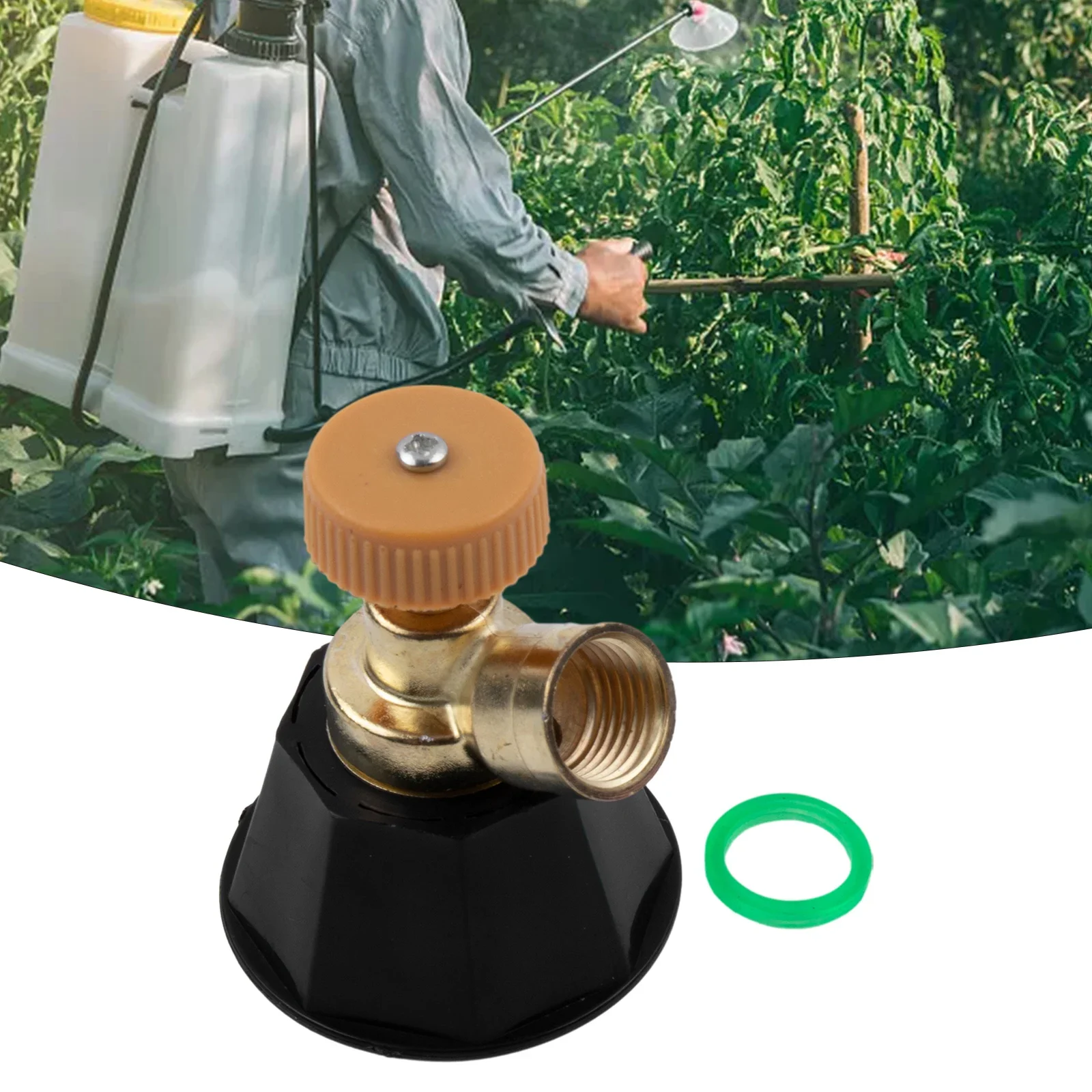 

Nozzle Agricultural Atomization Adjustable Garden Plastic Alloy Cyclone Nozzle Wind Sprinkler 1pc High Pressure