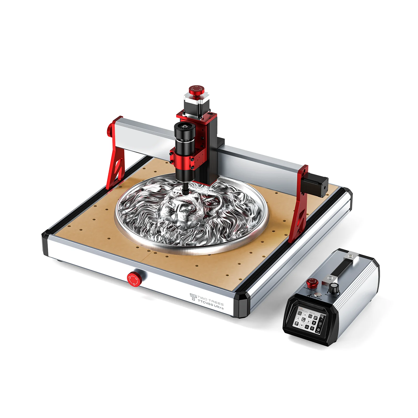 Twotrees TTC450 ultra 500W spindle motor cnc engraving machine engraving area 460mm*460mm High Precision Low Error EU
