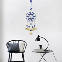 367A for Creative Evil Eyes Windchime Wind Bells Handcraft Pendant Home Garden Hanging Decoration Ornaments 2