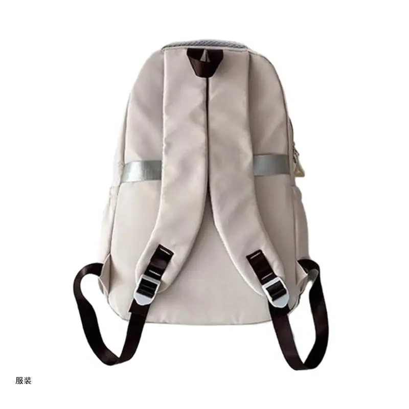 

D0UD Large Capacity Shoulder Bag Waterproof Backpack Travel Daypack Book Bag