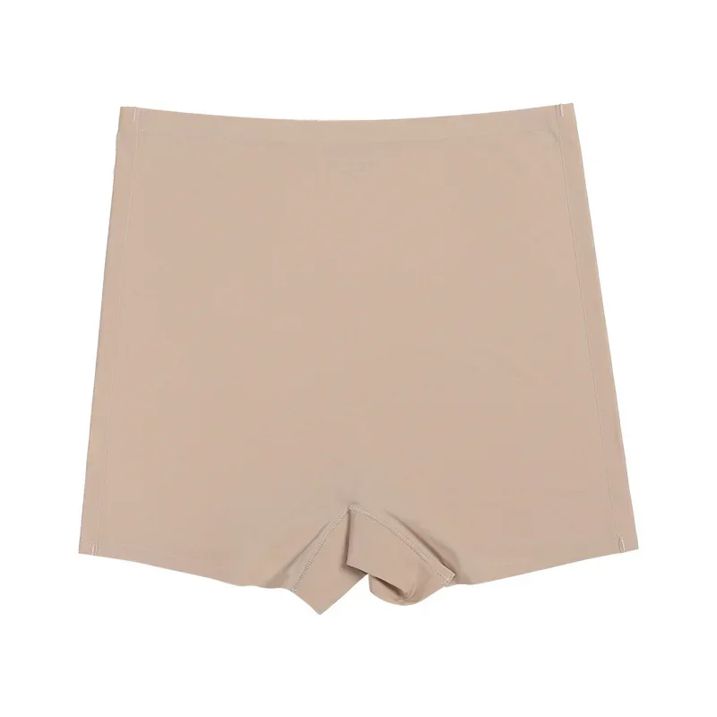 High Waist Safety Knicker Women Shorts Under Skirt Underwear Panties Breathable Boxer Briefs Cycling Short Ice Silk Seamless