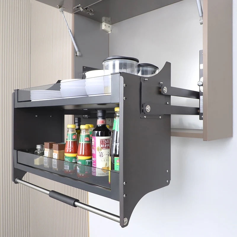 Kitchen Cabinet Lift System Electric Lift Kitchen Elevator Basket Pull Out Drawers For