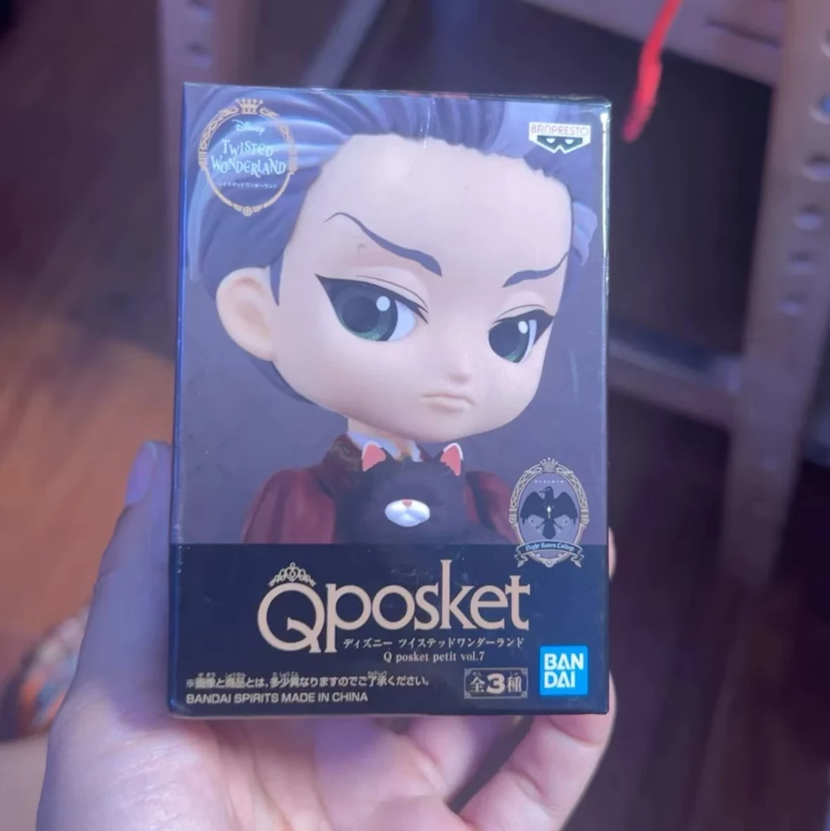 thumbnail image 1 of Figuras de acción originales de Bandai Q Posket, Disney Twisted Leona, Jack Ruggie Wonderland Azul Ashengrotto, juguetes coleccionables, regalo, 1 of 5