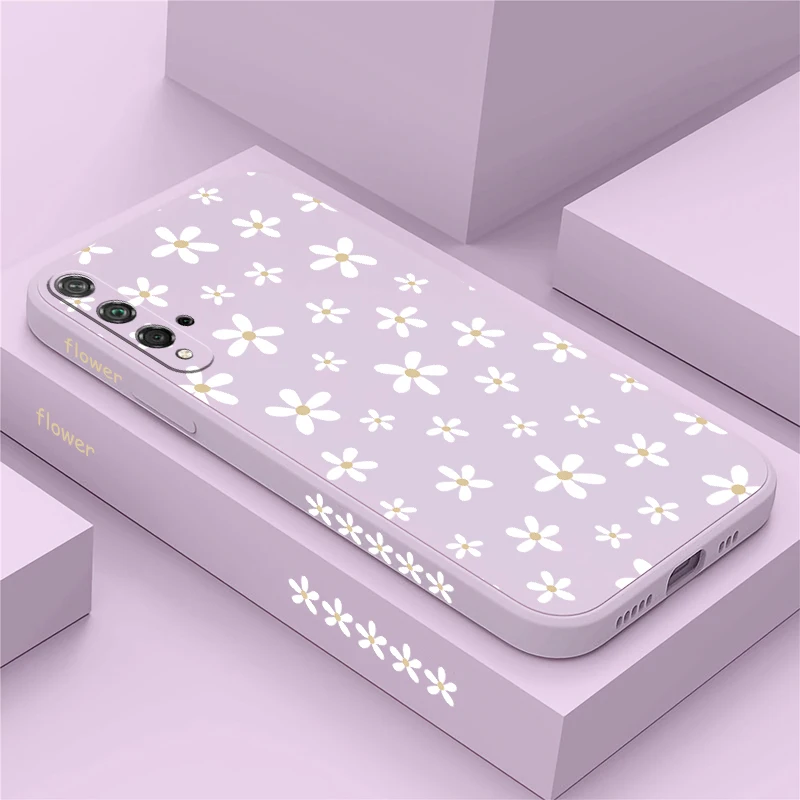 Cute Flowers Soft Phone Case - Stylish and Protective Cover