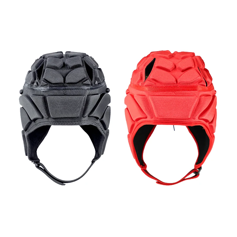 Football Soccer Helmet Rugby Scrum Cap Headguard Goalie Hat Head Protector Shockproof Headgear Soccer Goalkeeper