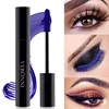 Mascara de couleur 4D pour extensions de cils, Fiber de soie, Waterproof
