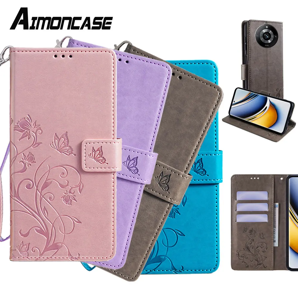 Stylish Women's Flip Leather Wallet Phone Case with Kickstand Feature