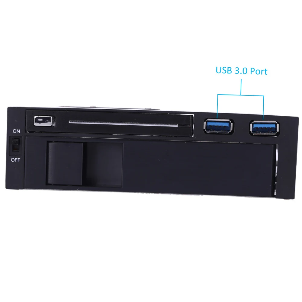 듀얼 베이 3.5인치 2.5인치 SATA III 하드 드라이브 HDD & SSD 트레이 캐디 내장형 모바일 랙 인클로저 도킹 스테이션 (USB 3.0 핫스왑 지원)