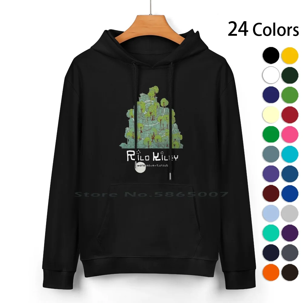 

Rilo Kiley Pure Cotton Hoodie Sweater 24 Colors Rilo Kiley Band Logo Indie Folk Music Jenny Lewis Album 100% Cotton Hooded