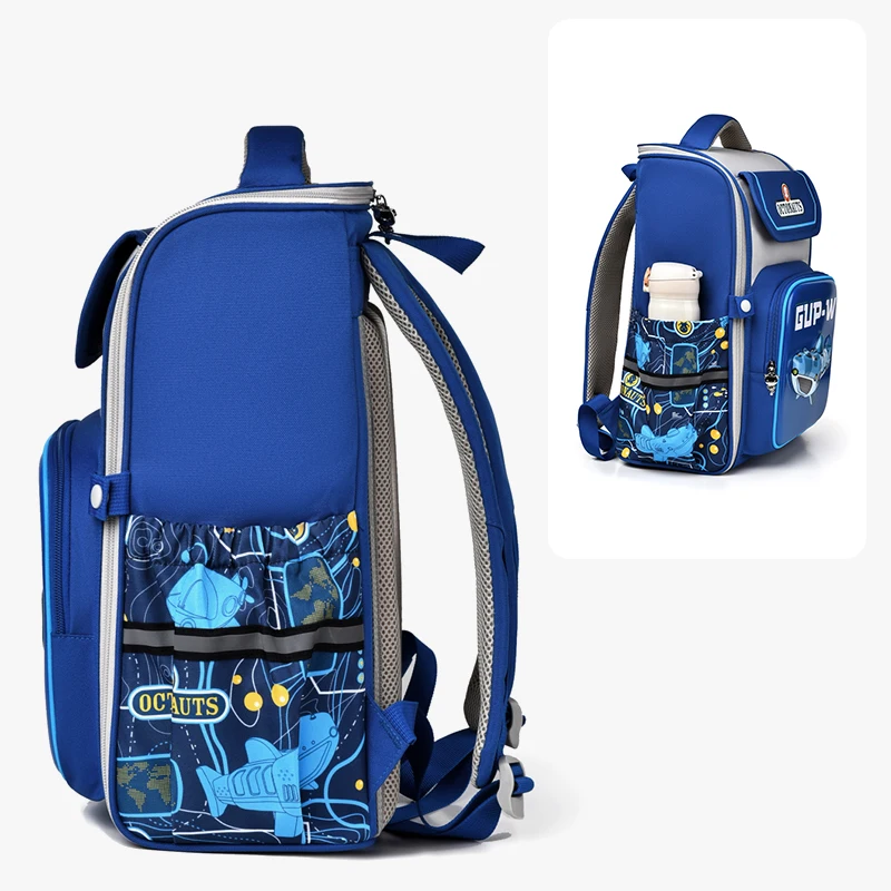 Brand Primary School Student Schoolbag Boys Fifth and Sixth Grade 2024 New Style 4 to 6Th Grade Large Capacity Girls Backpack