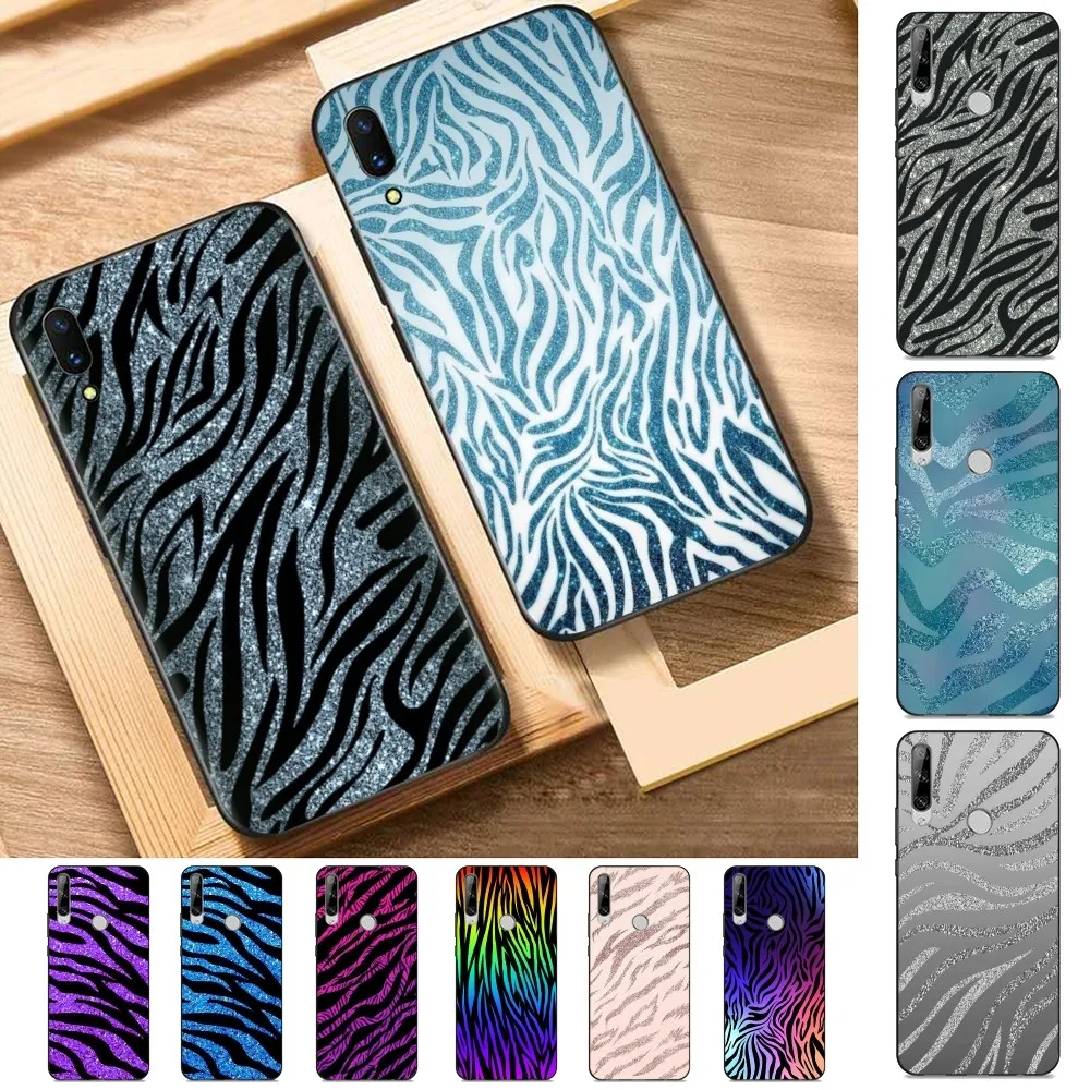 

Zebra Print Phone Case For Huawei Y9 6 7 5 Prime Enjoy 7s 7 8 plus 7a 9e 9plus 8E Lite Psmart Shell