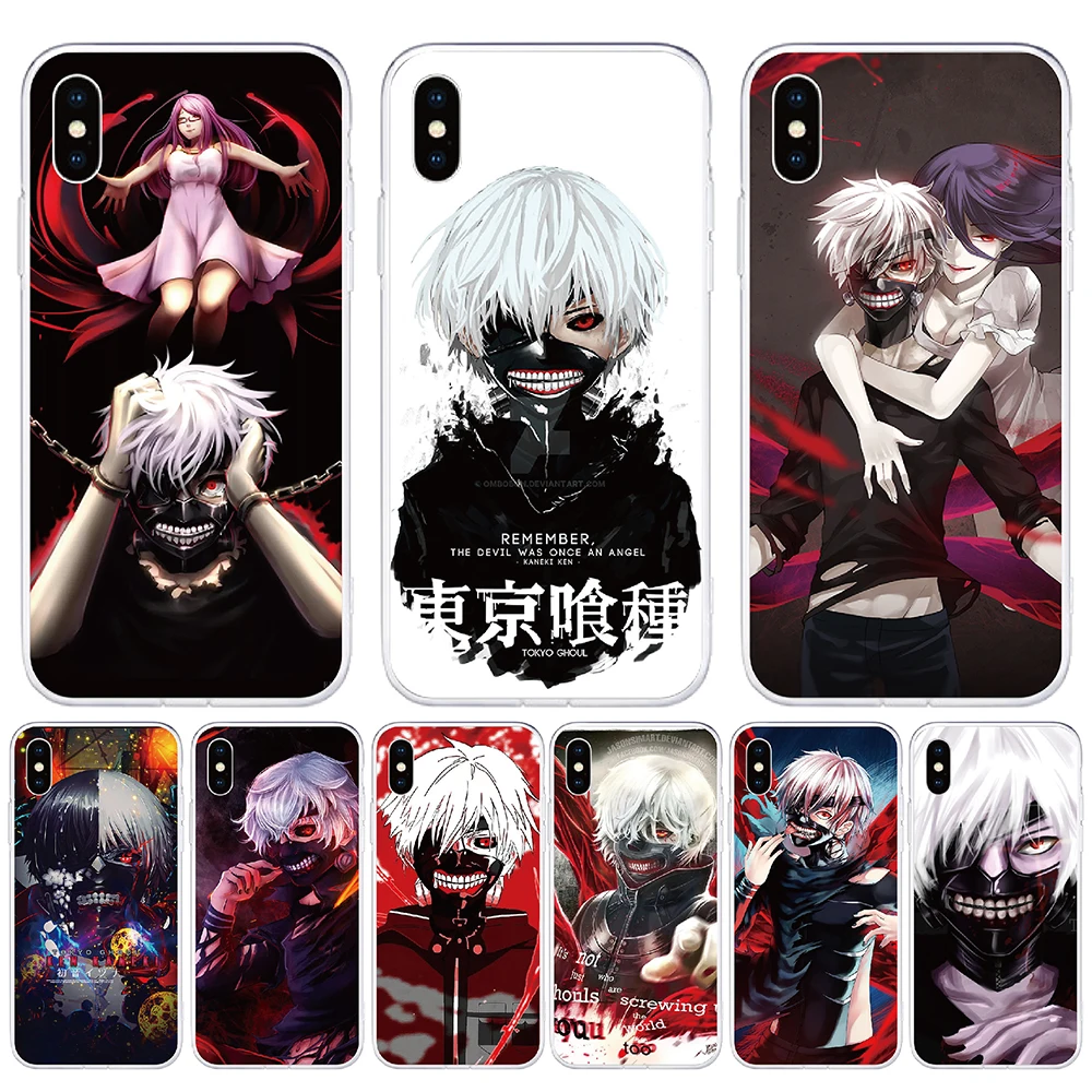 Per Sony Xperia Z5 Plus Z5 Premium Z2 Z3 Mini Z1 Compact Z L36H Custodia Morbida Tpu Kaneki Tokyo Ghoul Cover Posteriore Custodia Per Telefono