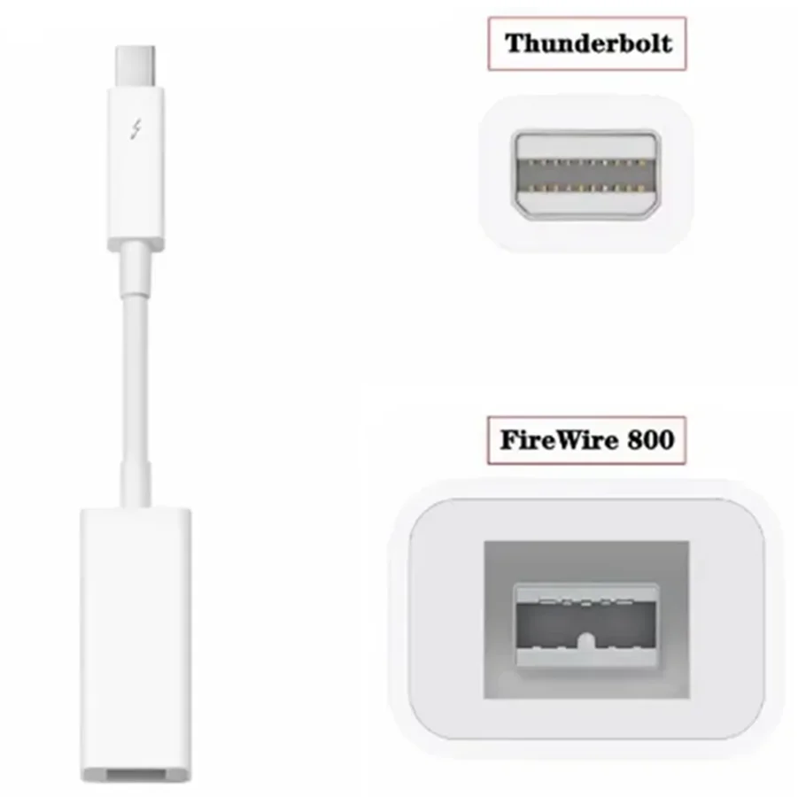 MacBookアクセサリー Apple Thunderbolt to FireWire Adapter Thunderbolt 2 3 To FireWire 800 Adapter Thunderbolt To RJ45