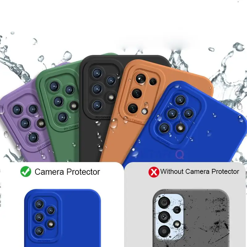 Klein Blue Matte Silicone Case with Camera Protection