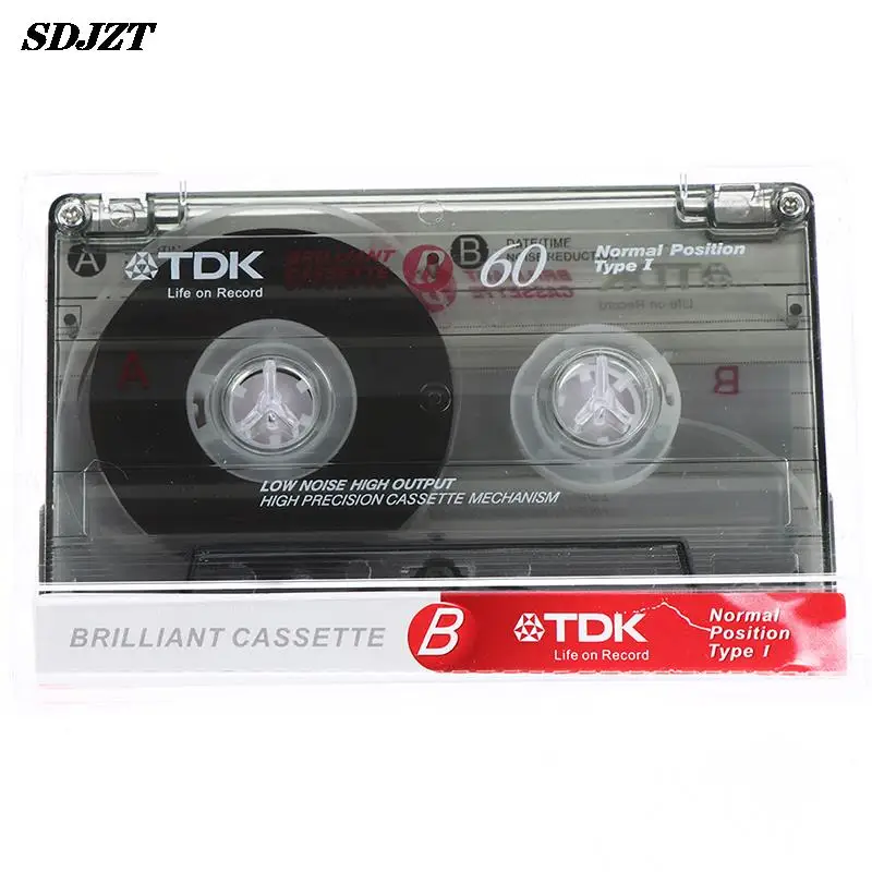 Cassette Blank Tape Player 60 Minutes Magnetic Audio Tape Recording For Speech Music Recording cassette tape player audio cassette tape
