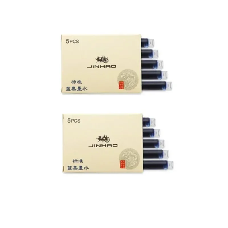 Vibrant Ink Cartridge Refill Pack for Fountain Pens - Office and School Stationery Essentials