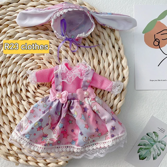 Full Set 1/6 Doll 30cm Anime Bjd Reborn Kawaii Girls Dress Up DIY Toys 23 Joint Movable Body With Clothes Skirt Hat Headdress - R-23 clothes, 30 cm