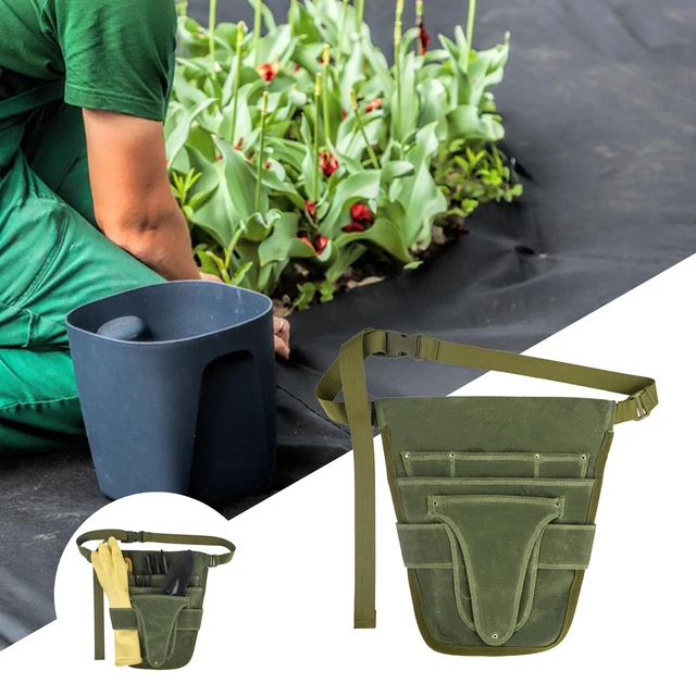 Ceinture à outils de jardin pratique, avec plusieurs poches