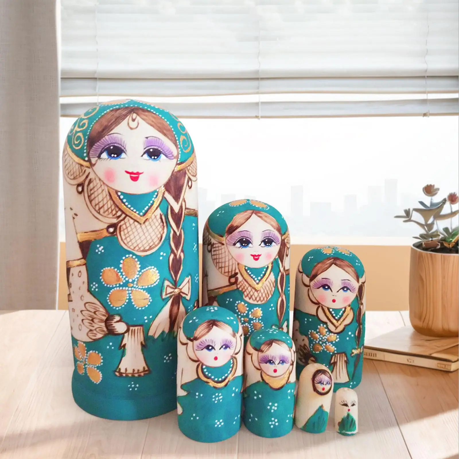 

7 шт., игрушечные куклы-гнезда