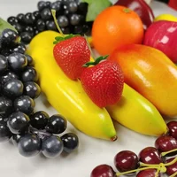 Set of Fake Fruits for Home Decoration, Fruit Model for Party Decoration, Fruit, Strawberry, Mango, Bananas, 20 Pieces/Set 5