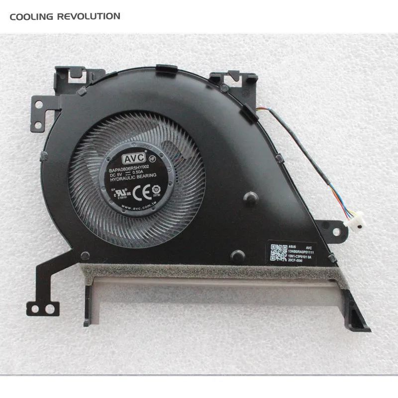 New Cpu Laptop Original Ventilador de Refrigeração para Asus Vivobook S15 M513i M513u K513e K513eq S513e S513ep X513e X513ea Bapa0806r5hy002