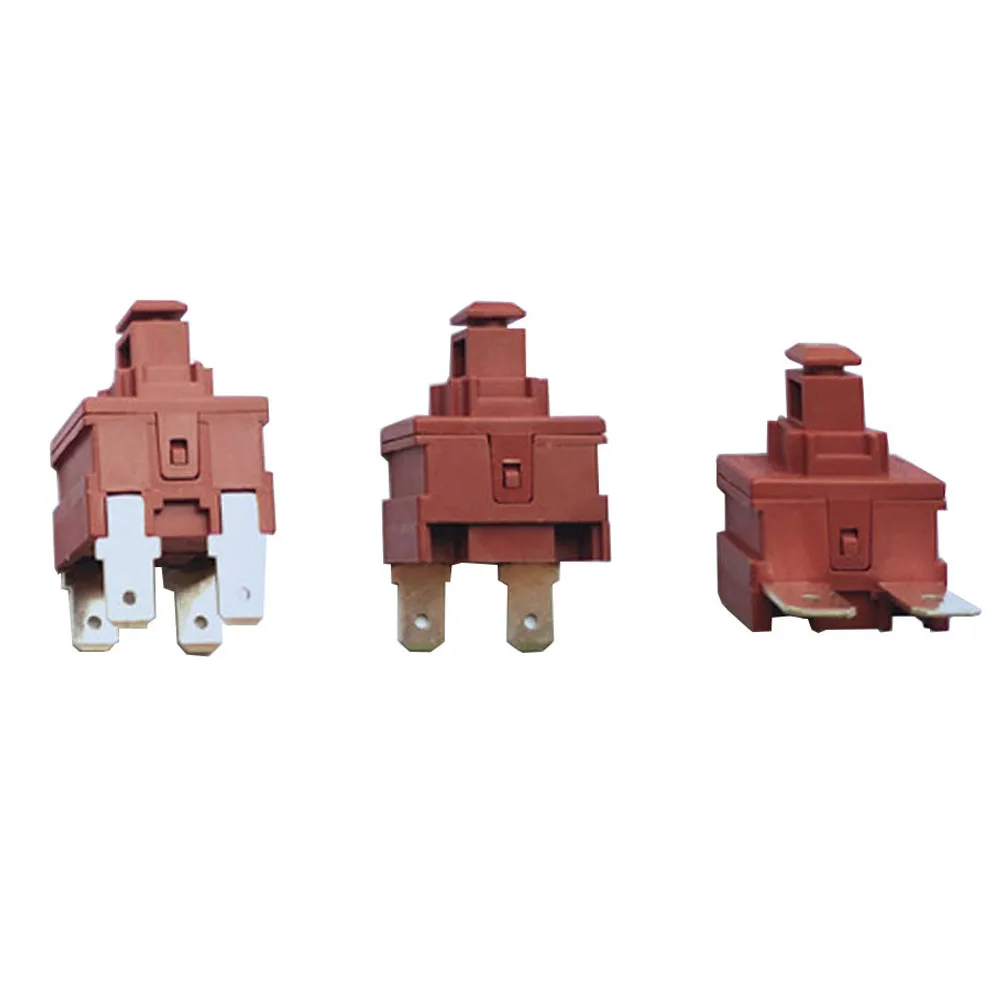 

Power Switch Push Button KAN-L5 2Pin 4Pin Switch AC Water Heater Vacuum Cleaner Self-locking Power Switch Shredder Key Switch