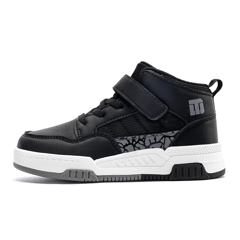 أحذية أطفال كلاسيكية على الموضة للأولاد أحذية رياضية جلدية عالية الجودة أحذية كرة السلة المتزلج أحذية رياضية فاخرة للأولاد