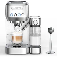 Espresso Machine, 20 Bar Cappuccino Machines for Home, Latte Machine with Automatic Milk Frother, Coffee Maker 1