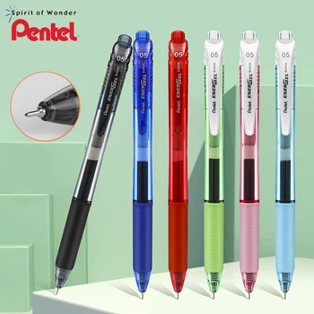 1pcs Japan Pentel Energel Quick Drying Gel Pen BLN-105 Half Needle Pen Tip for Writing Signature 0.5mm School Office Stationery 1
