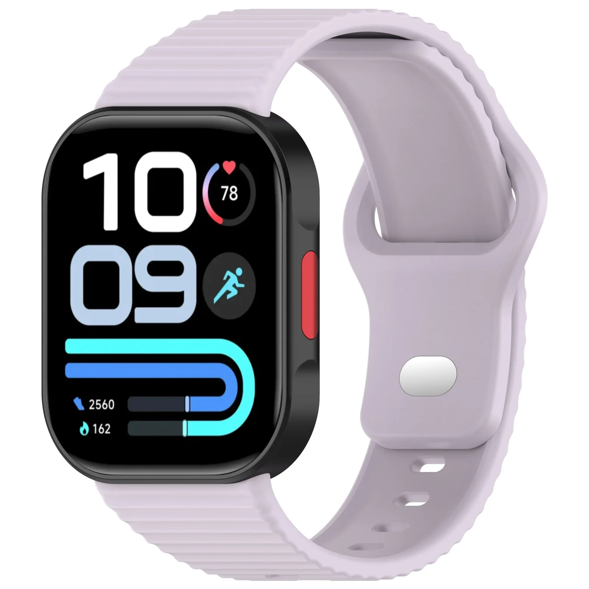 Premium Silicone Sport Strap - Comfortable Bracelet Band for Smartwatches