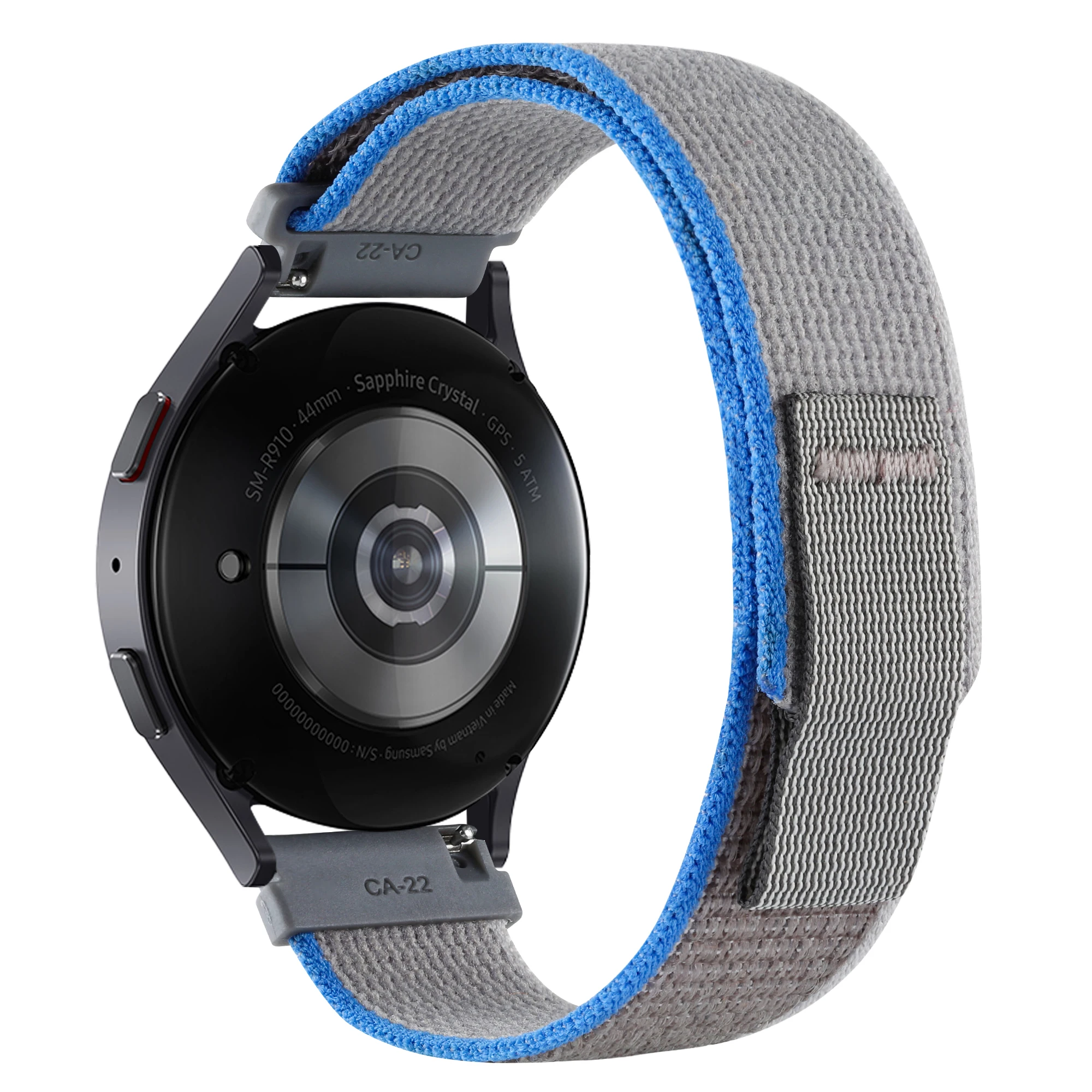 Nylon Sport Watchband Strap - Versatile 22/20mm Adjustable Wristband Bracelet