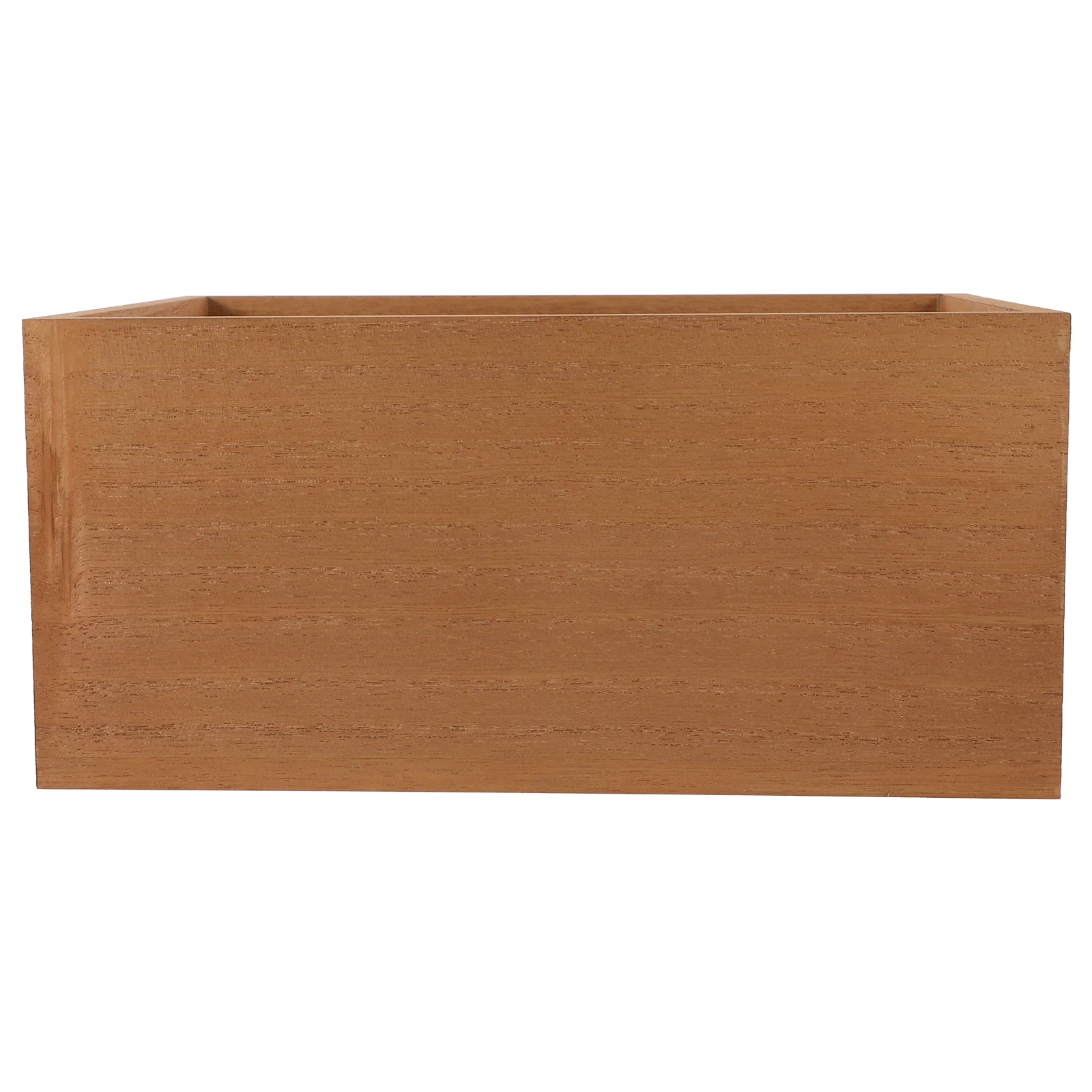 

Solid Wood Storage Basket Wooden Tea Bag Holder Boxes Case Sundries Household Organizer Books Stand Desktop Perfume