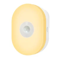 WiFi Tuya Smart LED Light PIR Motion Sensor Night Light Warm White RGB Wall Lamp EU Plug App Voice Control Work with Google Home 1
