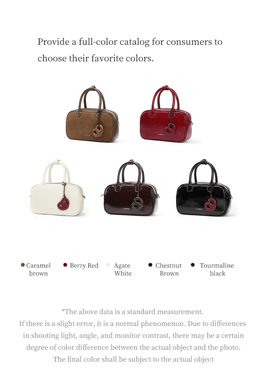 Smooth leather detail