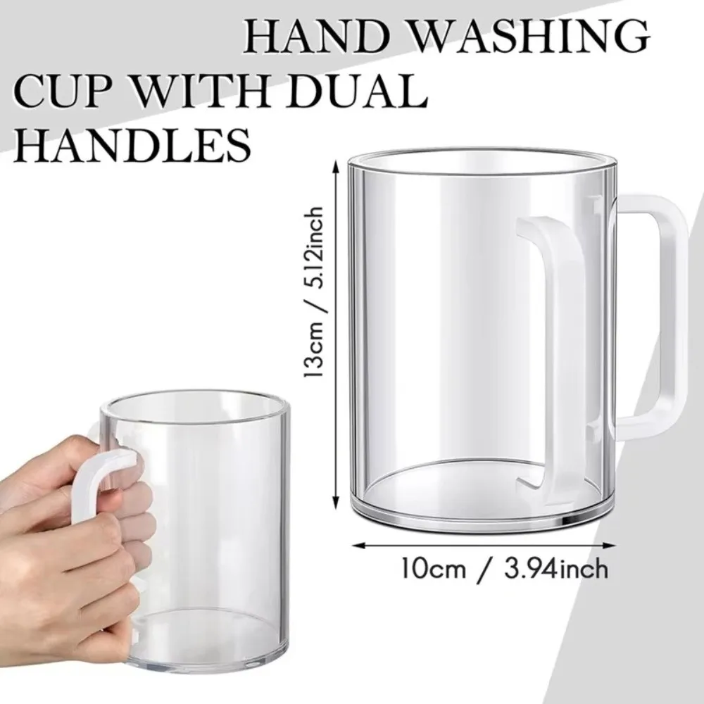 Transparent Acrylic Hand Washing Cup For Netilat Yadayim Ritual_voghion.com