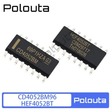 

10Pcs CD4052BM96 CD4052BM HEF4052BT SOP-16 Multiplexer Polouta Arduino Nano Free Shipping DIY Kit Electronics Integrated Circuit