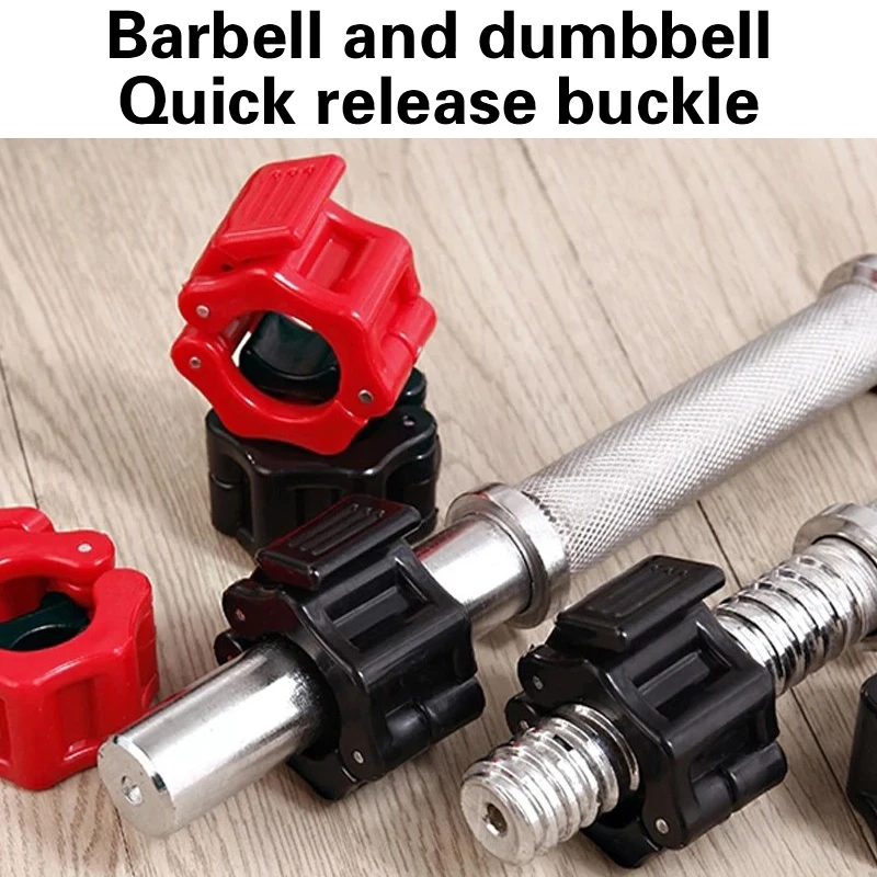 Spring Clip Collars 1 Inch Olypic Barbell Claps Dubbell Clips Weight