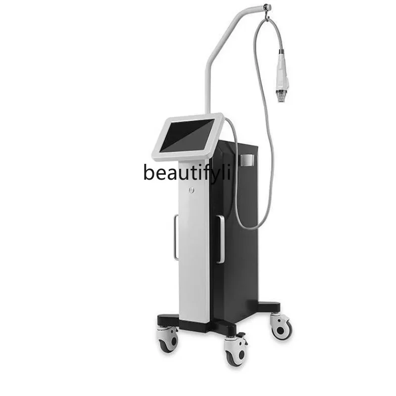 

Vertical Gold RF Beauty Instrument Repair Scar Acne Marks Wrinkles Ruffle Pattern