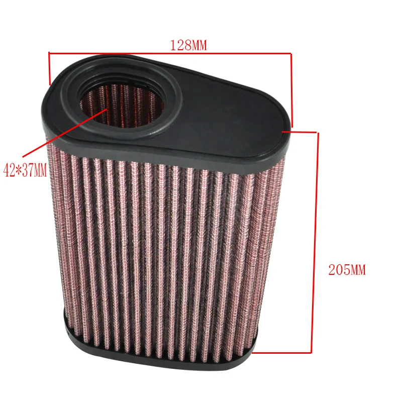 Air Filter Motorcycle Air Filter Air Filter Cleaner Motorcycle Engine Air Filter Cleaner CB1000R Air Intake Filter Element For Honda CB1000R 2008-CBF1000 CBF1000F 2010-2012